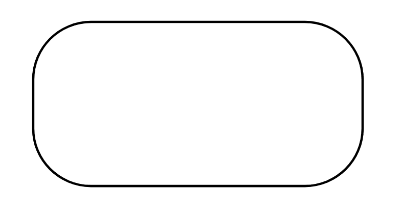 Rounded corner rectangle in LaTeX - Tikz